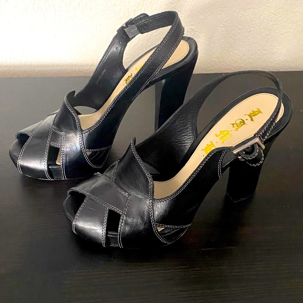 L*A*M*B  slingback heels - Size 9.5